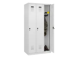 locker,HxBxD 1850x900x500mm,3vak,vak B 300mm,draaigrendel