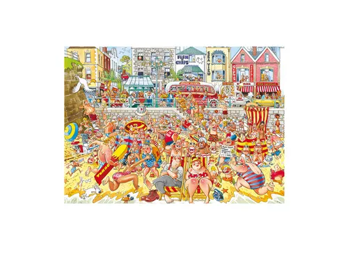 Puzzel Wasgij Retro Original 8 Vloed! 1000 stukjes