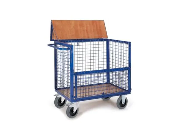 bakwagen met gaas,draagverm. 600kg,laadvl. LxB 1175x775mm