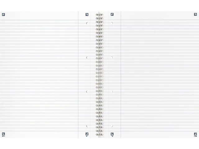 Cahier spirales Origin A4 140 feuilles ligné Vert
