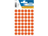 Etiket HERMA 1862 rond 12mm rood 240stuks