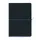 Notitieboek Aurora Tesoro A5 192blz lijn 80gr zwart blauw