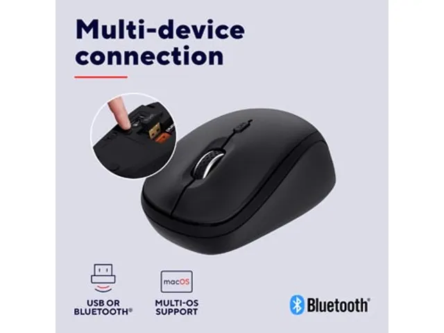 Trust Yvi+ Compacte draadloze muis Zwart