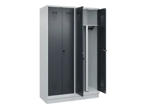 PBM-locker,HxBxD 1950x1200x500mm,4vak,vak B 300mm,draaigrendel