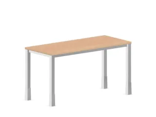 In hoogte verstelbaar bureau,HxBxD 720-840x1400x600mm,NE-esdoorn - 2