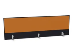 opzetpaneel,v. bureau,aanbouw achter,B 1800mm,CC-zwart,BN3005-geel