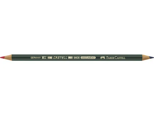 Faber Castell Document Kopieerpotlood Rood/blauw