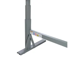 Elektrisch Verstelbaar werkbank HxBxD 700-1170x2000x750mm beukblad - 4