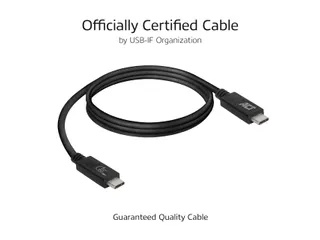 Kabel ACT USB 3.2 USB-C USB-IF gecertificeerd 1 meter - 5