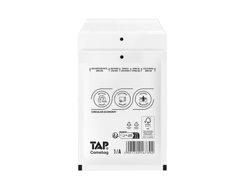 Envelop IEZZY Comebag luchtkussen nr. 11 120x175 wit 200 stuks