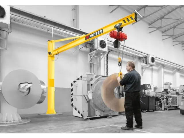 Wandzwenkkraan,draagverm. 500kg,uitlading 4000mm,staal,RAL1007