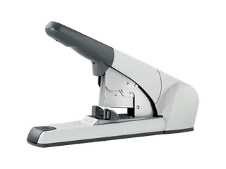Blokhechter Leitz 5553 Heavy Duty Flat Clinch 120vel zilvergrijs - 1