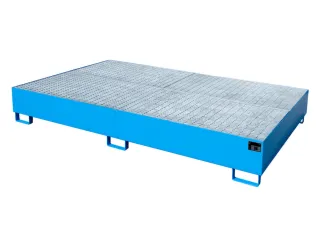 opvangbak,v. 2xIBC/10x200l vaten,opvangvol. 1000l - 2