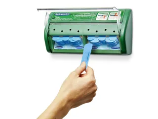Salvequick 51030130 detecteerbare pleisterautomaat blauw - 1
