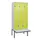 Z-garderobekast,HxBxD 2120x900x815mm,6vak,vak B 300mm,draaigrendel