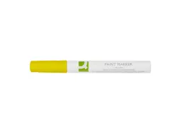 Q-CONNECT Paintmarker op oliebasis ronde punt 2-3mm Geel