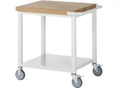 Werkbank 880x750x700mm Beukenhouten Werkblad Legbord Duwbeugel