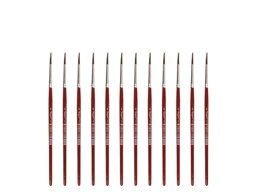 Penseel Kangaro Serie 120 rond Nr. 6 geitenhaar doos 12 stuks