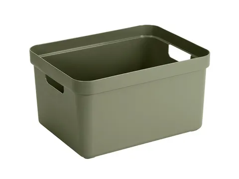 Opbergbox Sunware Sigma Home 32L donkergroen