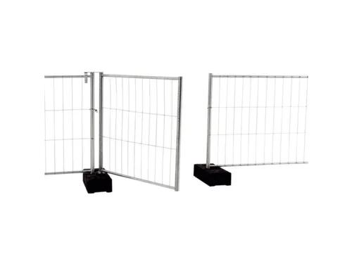 uitlichtbeveiliging,v. mobiel hek,HxB 40x105mm,staal vuurverzinkt