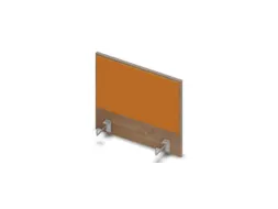opzetpaneel bureau aanbouw zijkant NT-cherry BN3005-geel 600mm