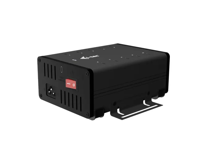 USB-C/USB-A Metal Charging + data HUB, 15W per port, 10x USB-C