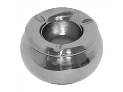 Terrasasbak rond rvs Ø10cm