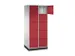grootvolume-lockersysteem,RAL 7035/RAL 3003,HxBxD 1950x820x600mm