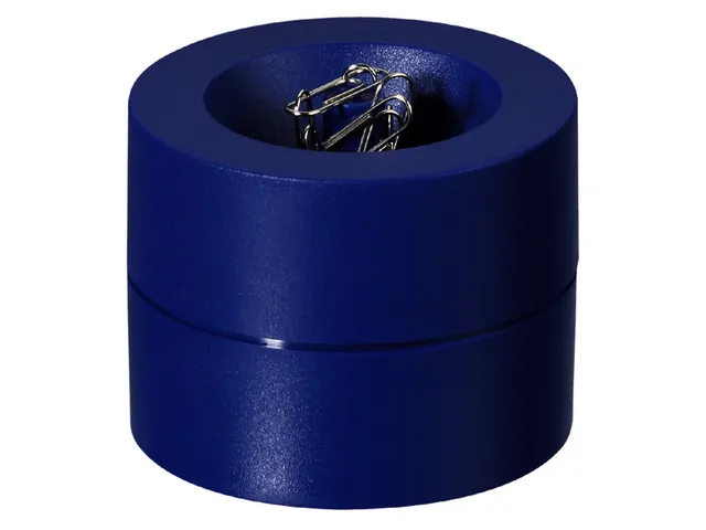 Papercliphouder MAUL Pro Ø73x60mm blauw