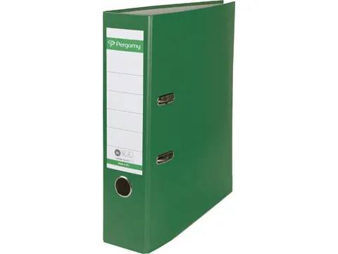 Ordner A4 Recycolor Papier 80mm Groen