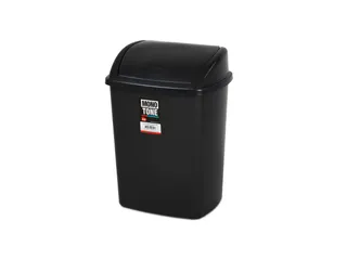 Afvalbak 26 Liter Zwart - 1