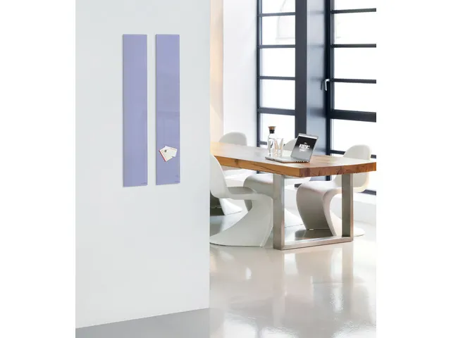 Glasmagneetbord Sigel lavendel 12x78cm