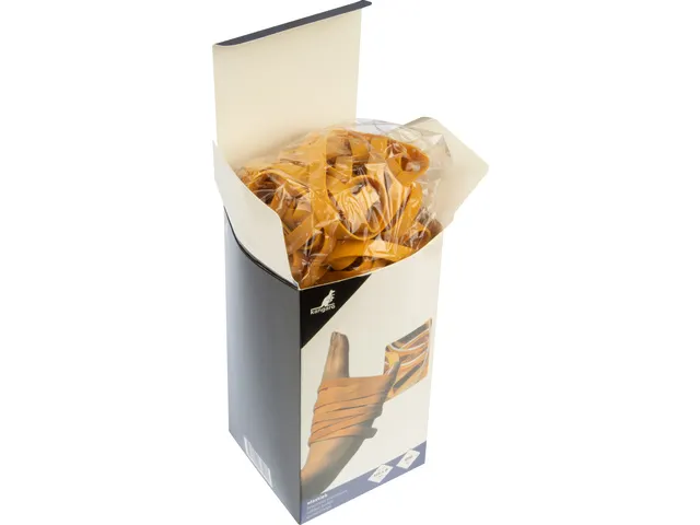 Elastiek Kangaro nr. 77 125x8,0mm 500 gram naturel