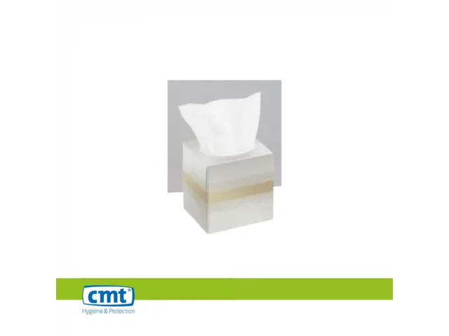 Facial Tissue Cube Cellulose 3-Laags Wit doos 30x60st