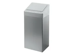 Afvalbak 438495 50 Liter RVS mat geslepen