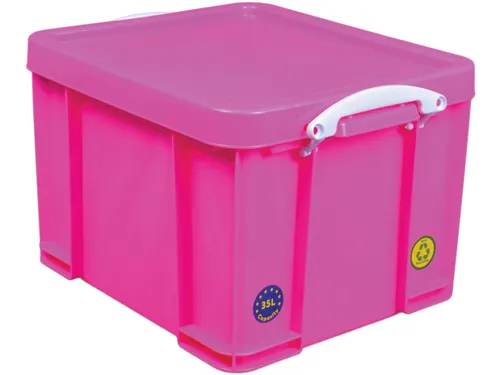 Opbergdoos 35 Liter Neonroze