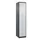 Z-garderobekast,HxBxD 1850x400x500mm,vak B 200/400mm,cil.-slot