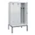 locker met bank,voor scheiding van kleding,HxBxD 2120x1200x815mm,3vak