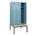locker met bank,HxBxD 1950x900x815mm,3vak,vak B 300mm,cilinderslot