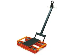 Onderwagen 6000kg Steunplaat Lxb 400x220mm 8 Nylon Wielen Zwenkbaar