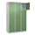 lockerkast,HxBxD 1850x1200x500mm,3x4vakken,vak B 400mm,cil.-slot