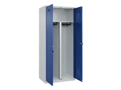 PBM-locker,HxBxD 1850x800x500mm,2vak,vak B 400mm,draaigrendel