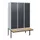 Dubbeldekse dekenkist,HxBxD 1950x1200x815mm,3x2vak.,vak B 400mm