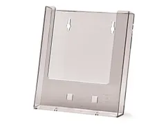 Folderhouder Balie of Wand 1x A5 Acrylglas Staand