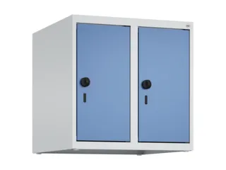 opzetkast,v. locker,2vak.,vak B 250mm,HxBxD 500x500x500mm,vleugeldeur - 1