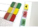 Marque-pages Indextabs Info Notes 3x25x38mm support avec clip