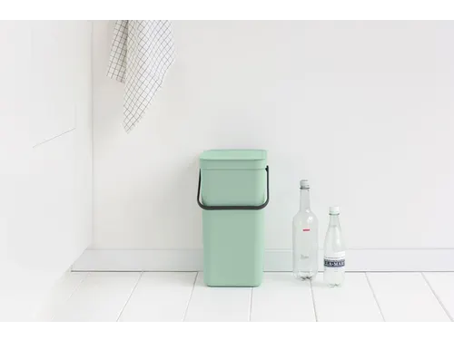 Afvalemmer Sort & Go 16 Liter Jade Groen