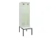 locker met bank,voor scheiding van kleding,HxBxD 2120x600x815mm,2vak