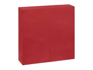 Euro Products Q-1031 Servet 40x40cm 1/8 vouw Rood 1600 Stuks - 1