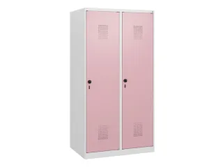 schoollocker,HxBxD 1530x800x500mm,2vak,vak B 400mm,draaigrendel - 2